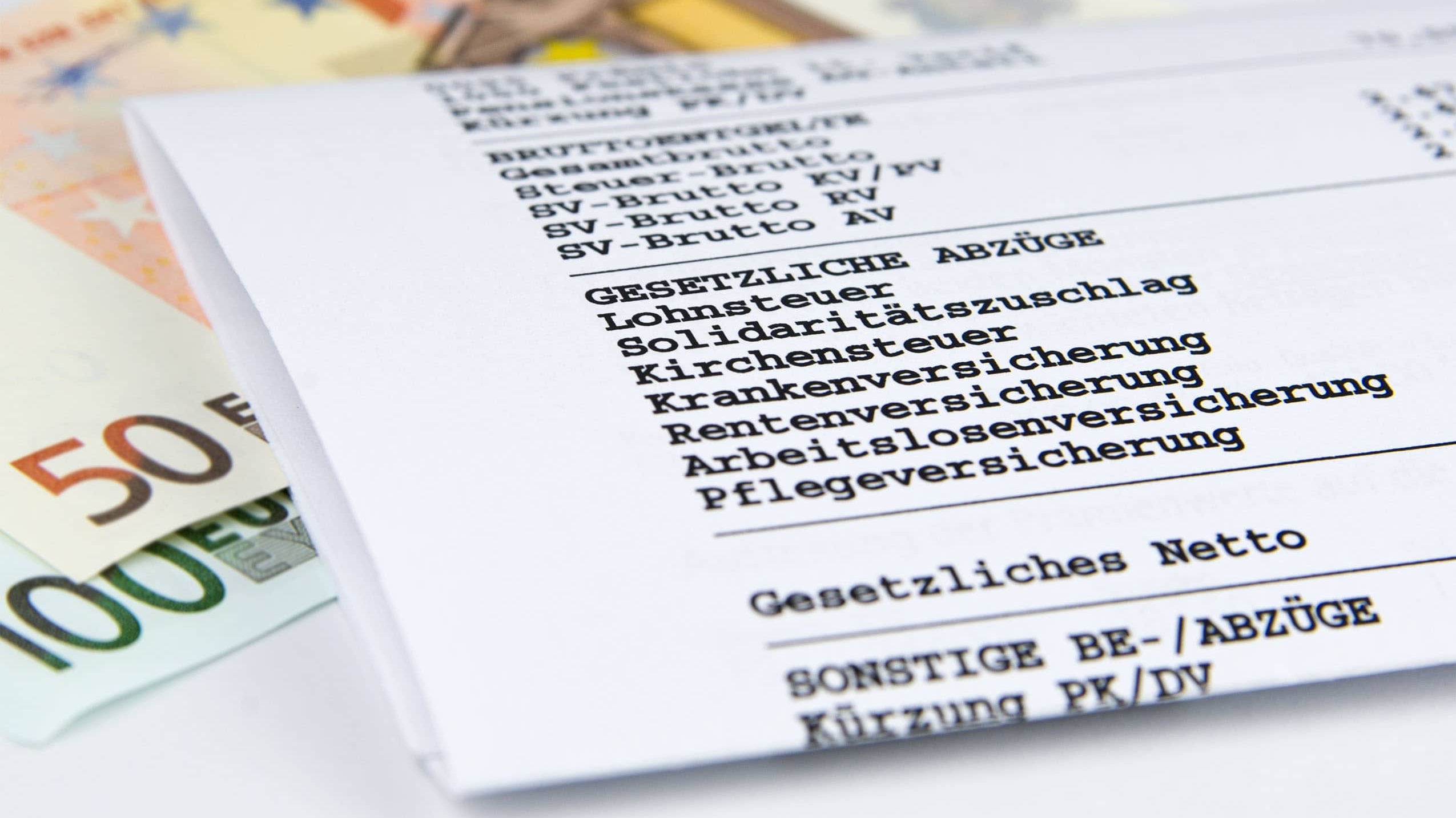 Lohn und Gehalt